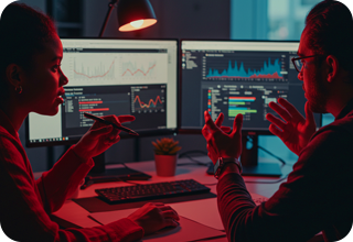 People working system