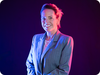 headshot of Imaginuity Director of Marketing Justine Poffel